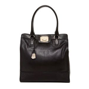 COLE HAAN Vintage Valise II Kendra Tote Black